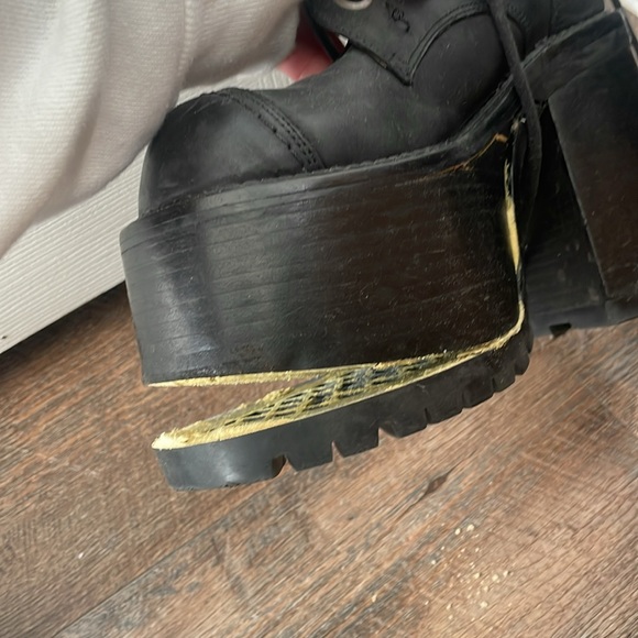 RARE Vintage Buffalo London Platform Combat Boots - Picture 11 of 11